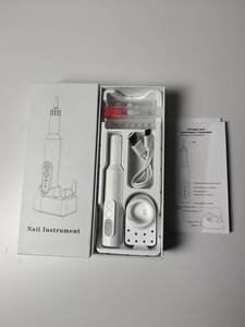 Stylo perceuse à <span class=keywords><strong>ongles</strong></span> sans fil 18000 tr/min avec écran LED, ponceuse électrique à <span class=keywords><strong>ongles</strong></span> 3 niveaux, rechargeable, portable, avec jeu de forets - Product Image 6