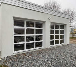Porte de <span class=keywords><strong>garage</strong></span> <span class=keywords><strong>motorisée</strong></span> en aluminium encadré verre sectionnel rabat portes pliantes pour double porte d'entrée de voiture des garages - Product Image 4