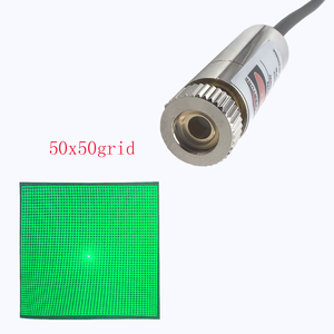 Neues Hochwertiges Grünes 50X50 Gitter Lasermodul für Positionierung Industrielle Anwendung Anpassbares Muster 40MW Diffraktives Optisches DOE - Product Image 1