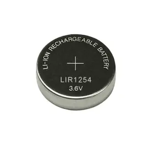 Batterie Li-ion Rechargeable pour casque sans fil, 3.6V, LIR1254/CP1254, 45mAh