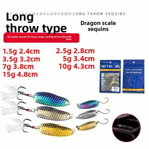 Leurres de pêche à la cuillère Daoyu Micro Stream, ultralégers, pour la truite et le crappie, en alliage de zinc, pour la pêche en eau douce, en ruisseau, pour la pêche au petit gibier - Product Image 2