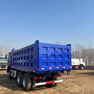 Camion à benne basculante Howo 6x4, marque chinoise, camion lourd, engin de chantier, 371 remis à neuf, en très bon état de marche - Product Image 3