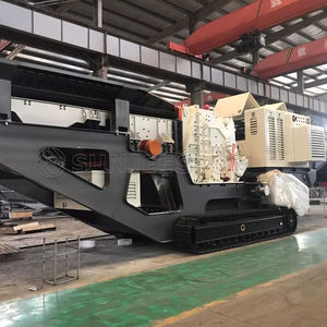 Trituradora de impacto de roca móvil de <span class=keywords><strong>China</strong></span> Fabricante Precio bajo Trituradora de mineral de construcción de piedra Trituradora de impacto móvil sobre orugas - Product Image 5