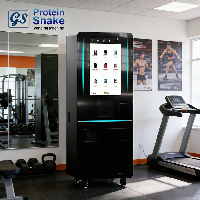 Latest Protein Shake Vending Machine with Independent Stirring System Auto-Clean System for Professional Gym Use