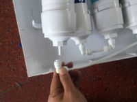 10 \ "manuel UF cartouche filtrante en fibre creuse boîtier en plastique rechargeable matériau PP