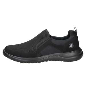 Lumberjack Men's Slip On Black <b>Canvas</b> Shoe 43 Comfortable Walking Style - Product Image 1