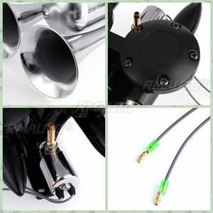 Bocina de Aire Doble de 12-24V y 500 DB, Súper Fuerte y Ruidosa, para Automóviles, Camiones, Barcos, Trenes, Vehículos, Universal - Product Image 6