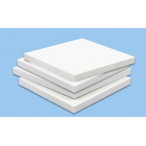 White PVC WPC <b>Foam</b> Board <b>Sheet</b> 0.6 G/cm3 Density 3mm Thickness for Kitchen Backsplashes Cabinet Decoration Wall Moulding Systems - Product Image 1