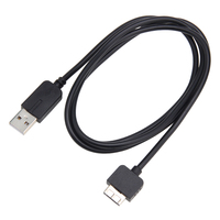 Câble de charge USB de 1,2 m, adaptateur de transfert de données, cordon pour console de jeu PlayStation Vita PSVita PSV 1000, chargeur d'alimentation