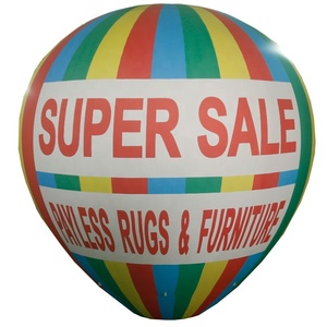 PVC pubblicità gonfiabile elio dirigibile/zeppelin/dirigibile palloncino - Product Image 6