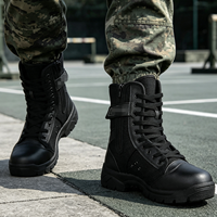 Bottes tactiques d'extérieur pour hommes, vente en gros, légères, respirantes, amortissantes, pour la randonnée