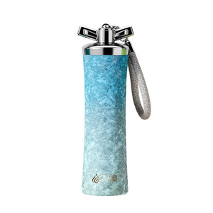 Pure Titanium Insulated Water Bottle <b>Double</b> <b>Wall</b> Vacuum Portable Coffee Cup With Straw Gift <b>Box</b> For Women - Product Image 4