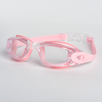 Lunettes de natation de compétition pour adultes YL500 avec 3 ponts de nez interchangeables, verres transparents, miroir or, argent, bleu, rose