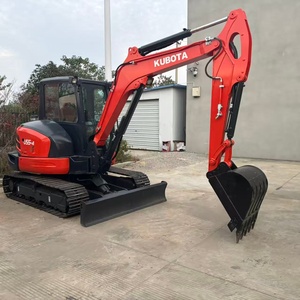 Mini-excavatrice hydraulique sur chenilles d'occasion Kubota U55 – Véhicule de chantier d'occasion en promotion – Modèles 20, 30, 35 - Product Image 5