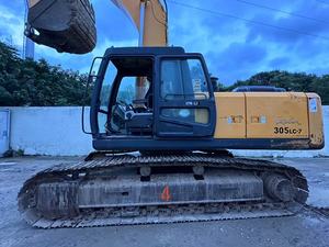 Excavadora de cadenas Hyundai 305-7 de 30.5 toneladas, modelo 2022, usada en excelentes condiciones, componentes principales certificados, lista para trabajar - Product Image 6