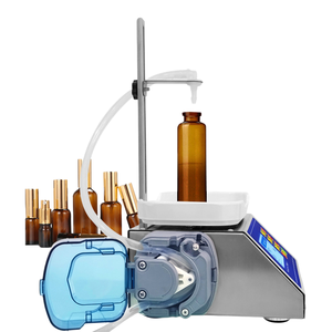 Machine de remplissage semi-automatique à pompe péristaltique 1200 ml/min, plage 2-100 g, pour eau, eau de rose, huile essentielle, solutions chimiques - Product Image 5