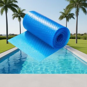 ผ้าคลุมสระว่ายน้ำพลังงานแสงอาทิตย์ Sunrise ขนาด 28 x 14 ฟุต หนา 16 มิล รูปทรงสี่เหลี่ยมผืนผ้า สำหรับสระว่ายน้ำแบบฝังดิน เพื่อให้ความร้อนให้น้ำ - Product Image 2