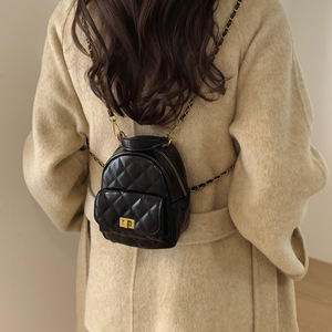 Hot Selling Premium Classic Fashion Large PU Waterproof Lightweight Durable Portable Adjustable Strap <b>Mini</b> <b>Backpack</b> Zipper - Product Image 1
