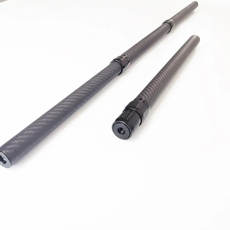 black handle extension pliers carbon fiber woven hydraulic telescopic pole
