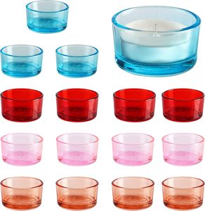 Wholesale Empty <b>Small</b> Glass Jars 1.5 oz Mini Eco-friendly Heat Resistant <b>Candle</b> Jars for Wedding Party Favors Crafts - Product Image 6