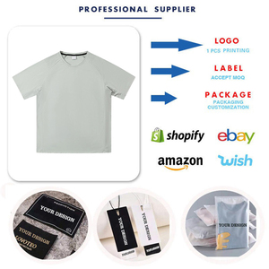 Athletic Quick Dry Left Chest Zipper Pocket <b>Plain</b> <b>Tshirt</b> for Printing <b>Tshirts</b> Wholesale <b>Tshirt</b> for Men - Product Image 4