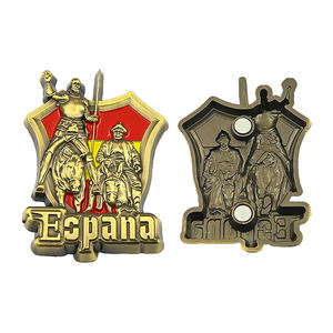 High-Quality Refrigerator Magnets Custom Logo <b>Metal</b> Magnetic 2D or 3D Promotional Custom Refrigerator Magnets - Product Image 6