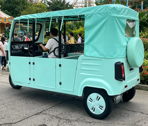 Triciclo Eléctrico de Pasajeros Homologado por la UE con Certificado EEC COC - Totalmente Homologado para Taxis en Grecia, <span class=keywords><strong>España</strong></span> y Portugal - Product Image 6