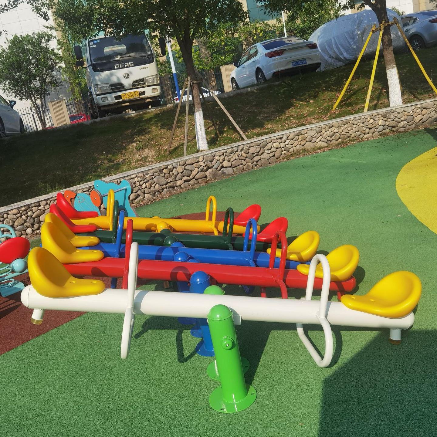 Durable Seesaw Seats Outdoor Fun for Kids Adults