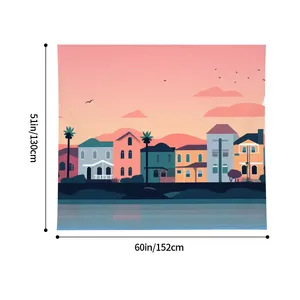 พรมผนังน้ำหนักเบาสำหรับห้องนอน60 "X 50" (แนวนอน) - Product Image 4