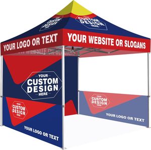 <span class=keywords><strong>Tente</strong></span> Pop-Up Robuste 3x3 m en Oxford Imperméable avec Cadre en Aluminium, Double Couche Toutes Saisons, Personnalisable pour Salons Professionnels et Événements - Product Image 1
