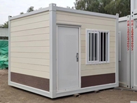 Maison-conteneur d'hôtel moderne personnalisable de haute qualité Construction en acier pliante détachable Taille personnalisée Couleur Garantie de 2 ans