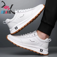 Chaussures pour hommes en cuir de sport décontractées de haute qualité, style marche, résistantes à l'usure, vente en gros