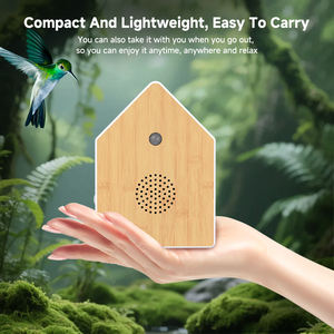 Caja Musical Giratoria con Sonidos de Aves, Funciona con Pilas, Atrae Aves en Interiores, Relajante Ruido Blanco, <span class=keywords><strong>Canciones</strong></span> de Aves para Amantes de las Aves - Product Image 4