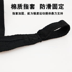 Vendas de boxeo profesionales de algodón, 2.5m x 5cm, transpirables, protección para la palma, para entrenamiento de boxeo, fitness y ejercicio. - Product Image 3