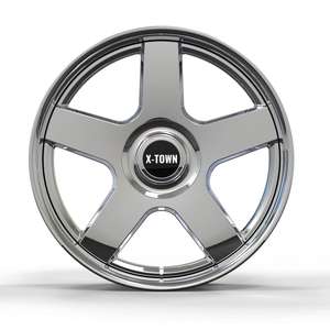 Cerchi in Lega di Alluminio Forgiati Personalizzati 5x100 5x112 5x120 5x114.3 18 19 20 Pollici per Auto Passeggeri con 5 Fori - Product Image 4