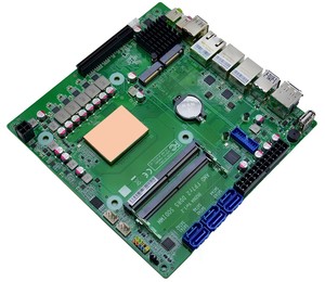 Placa Base Topton 10G NAS Firewall AMD Ryzen 7 8845HS PRO <span class=keywords><strong>6850U</strong></span> 6650U 10G+2*2.5G LAN 6*SATA 2*NVMe PCIEx8 Gaming ITX - Product Image 5