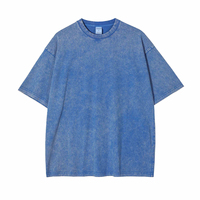 Ensemble deux pièces homme t-shirt et short en coton épais délavé avec logo personnalisé – Vente en gros