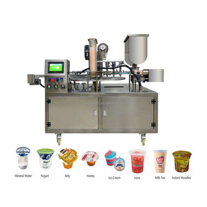 Ngay lập tức mì cốc niêm phong máy bảng Top cup niêm phong máy cup niêm phong máy hoàn toàn tự động - Product Image 2