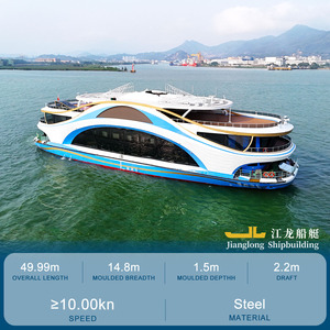 Navire de Croisière Thématique à Nouvelle Énergie de Classe 50 Mètres, Conception Personnalisée Zéro Émission, Fabrication en Usine pour le Tourisme Fluvial et Côtier Mondial - Product Image 3