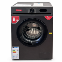AFRAIC STA All-In-One Washer/Dryer Stainless Steel Automatic 8kg Capacity Energy-Saving Smart Child Lock