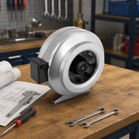 Ventilateur de conduit circulaire en métal industriel de haute qualité 1105CFM
