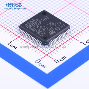 MCU de 32-Bit STM32 ARM <span class=keywords><strong>Cortex</strong></span> <span class=keywords><strong>M7</strong></span> RISC 512KB Flash 1,8 V/2,5 V/3,3 V 64-Pin LQFP bandeja-a granel STM32F722RET6 - Product Image 2