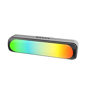 OEM led 가벼운 USB 컴퓨터 스피커 USB 사운드 바 데스크탑 사운드 바 스피커 PC 핸드폰