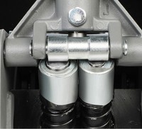 Cric de sol pour voiture de 4 tonnes Cric de chariot en aluminium Cric hydraulique à double pompe à profil bas