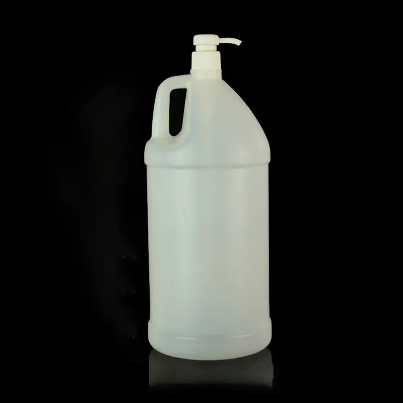 Оптовая продажа пластиковый 1 галлон кувшин широкая бутылка с 38/400 дозатором насоса