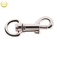 Bonne vente collier de chien en métal pivotant mousquetons porte-clés accessoire alliage boucle déclencheur fermoirs pour sacs à main