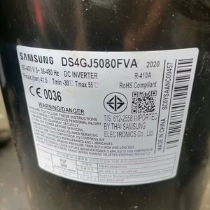 90V-400v Fabriqué en CHINE DC <span class=keywords><strong>Inverter</strong></span> type <span class=keywords><strong>R410A</strong></span> SAMSUNG scroll compresseur modèle DS4GJ5080FVA - Product Image 1