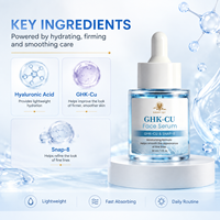 Sérum Visage au Cuivre GHK Cu avec SNAP 8 et Acide Hyaluronique – Soin Hydratant Léger et Raffermissant – Marque Privée 30ml