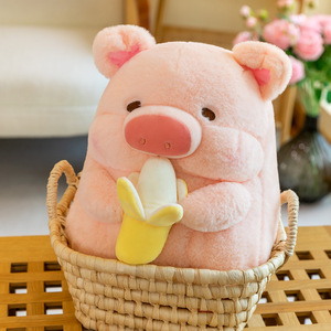Peluche de Cerdo Banana Lulu, Muñecos de Cerdo Gorditos, Peluche Personalizado, Lindo Cerdo de Peluche, Juguetes de Peluche, Peluches de Dibujos Animados para Niñas - Product Image 3