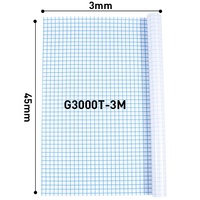 Film de protection auto-adhésif Foska pour livres, PVC CPP, transparent, pour livres, carnets, cartes, catalogues